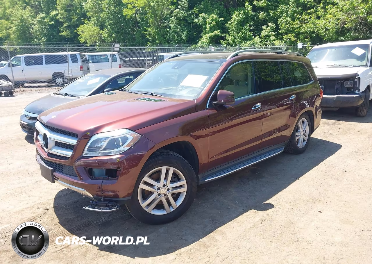 2015 Mercedes-Benz Gl 450 4Matic VIN:4JGDF6EE7FA509072 - 2