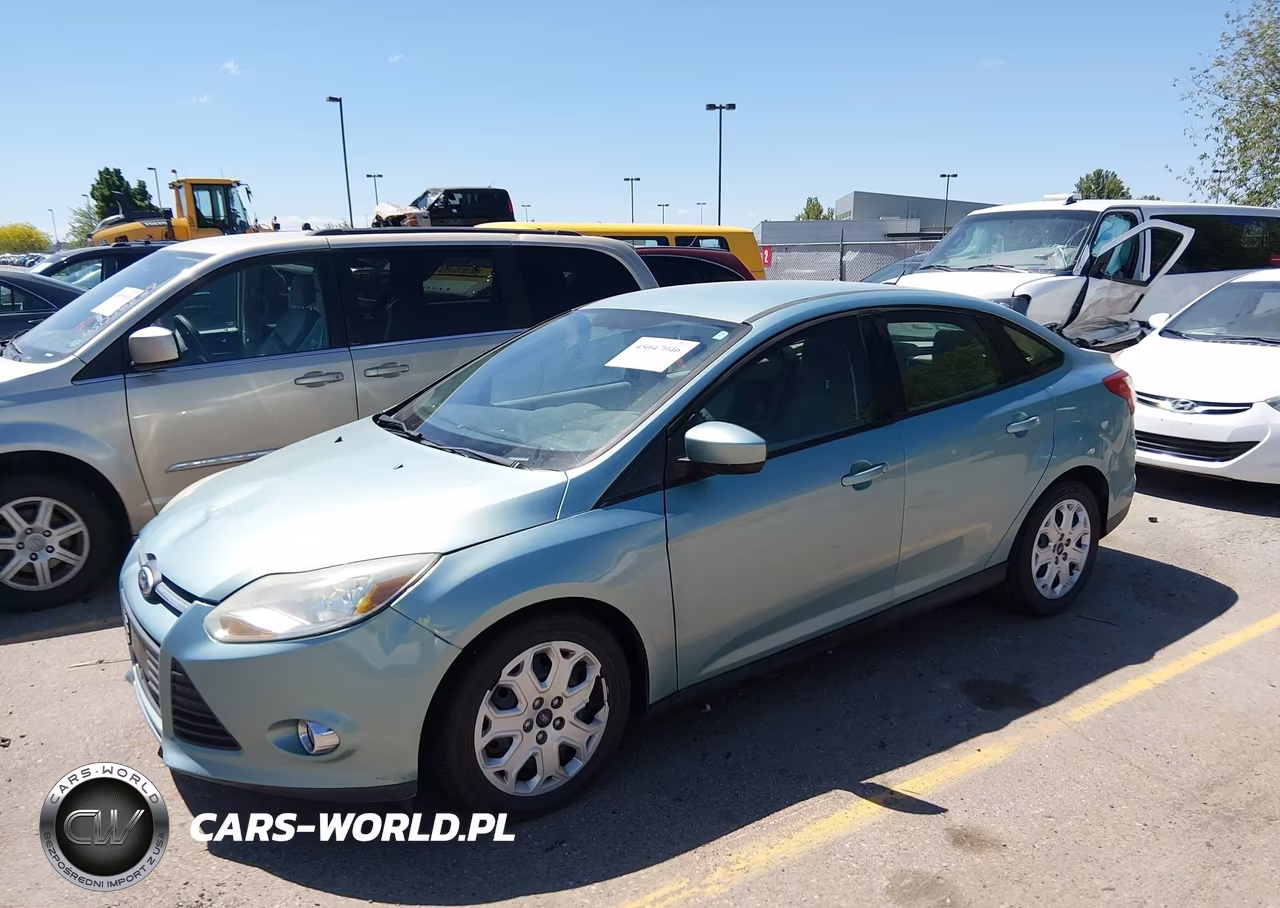 2012 Ford Focus Se VIN:1FAHP3F20CL410072 - 2