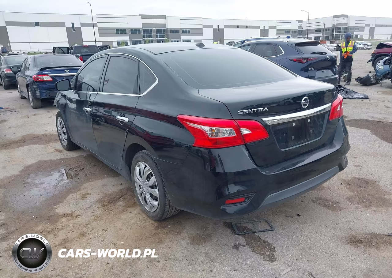 2017 Nissan Sentra Sv VIN:3N1AB7AP4HL642497 - 3