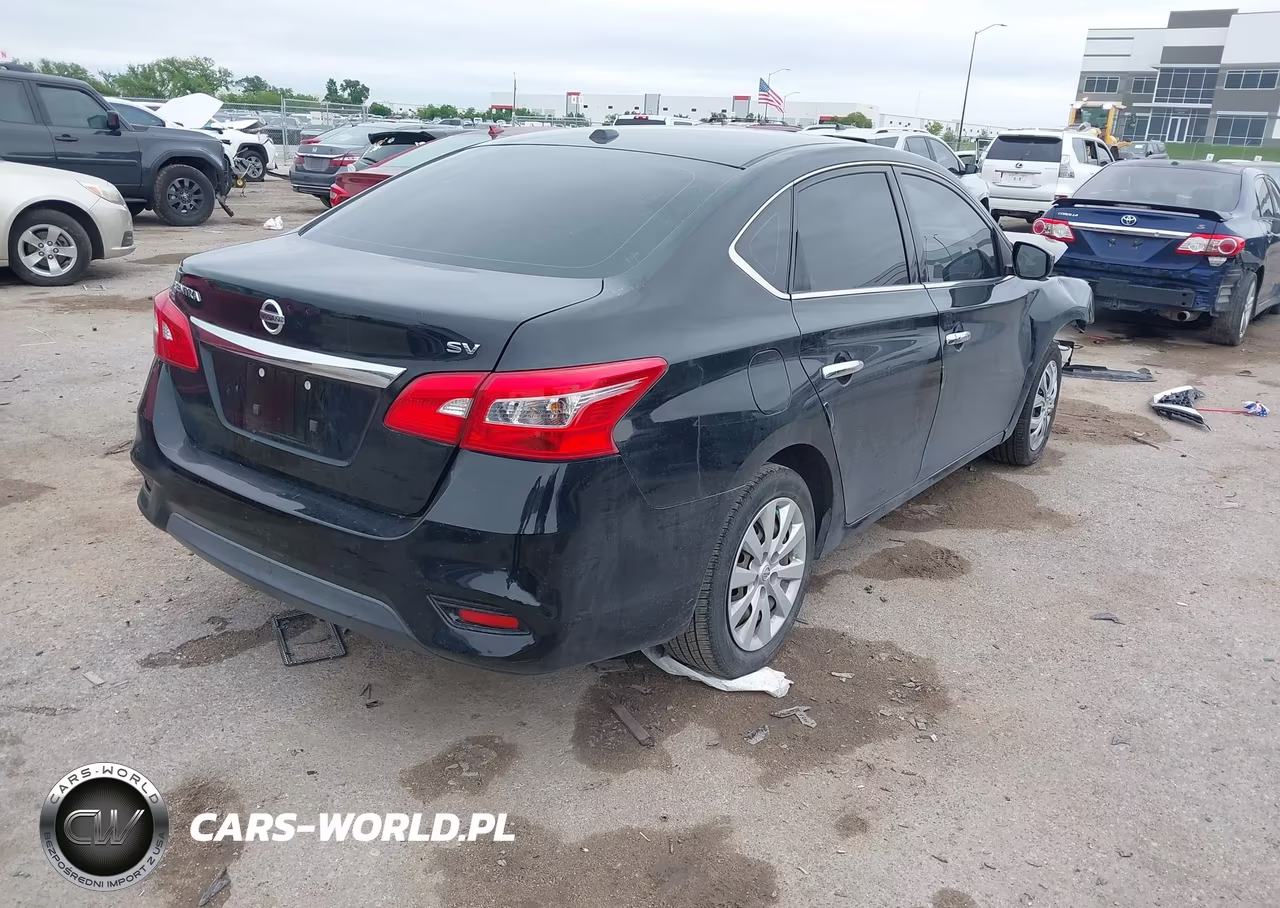 2017 Nissan Sentra Sv VIN:3N1AB7AP4HL642497 - 4