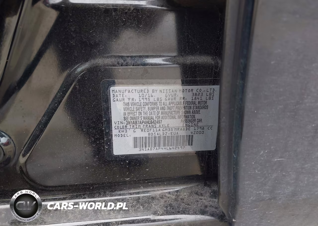 2017 Nissan Sentra Sv VIN:3N1AB7AP4HL642497 - 9