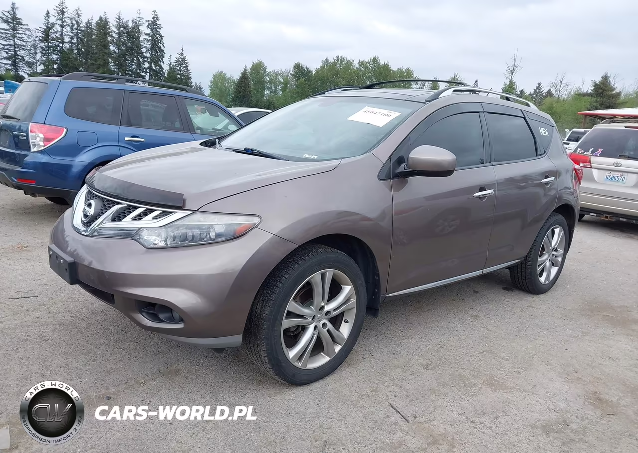 2011 Nissan Murano Le VIN:JN8AZ1MW8BW163353 - 2