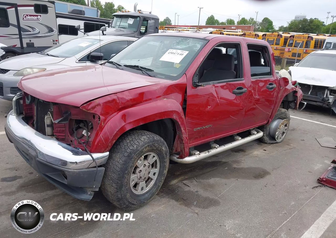 2005 GMC Canyon Sle VIN:1GTDT136058211755 - 2