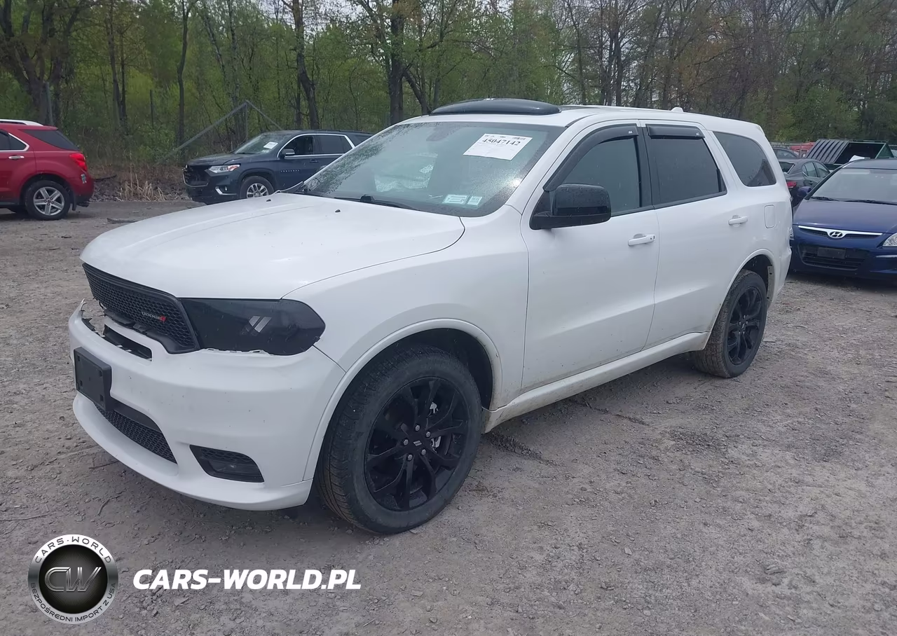 2020 Dodge Durango Gt Awd VIN:1C4RDJDG7LC310173 - 2