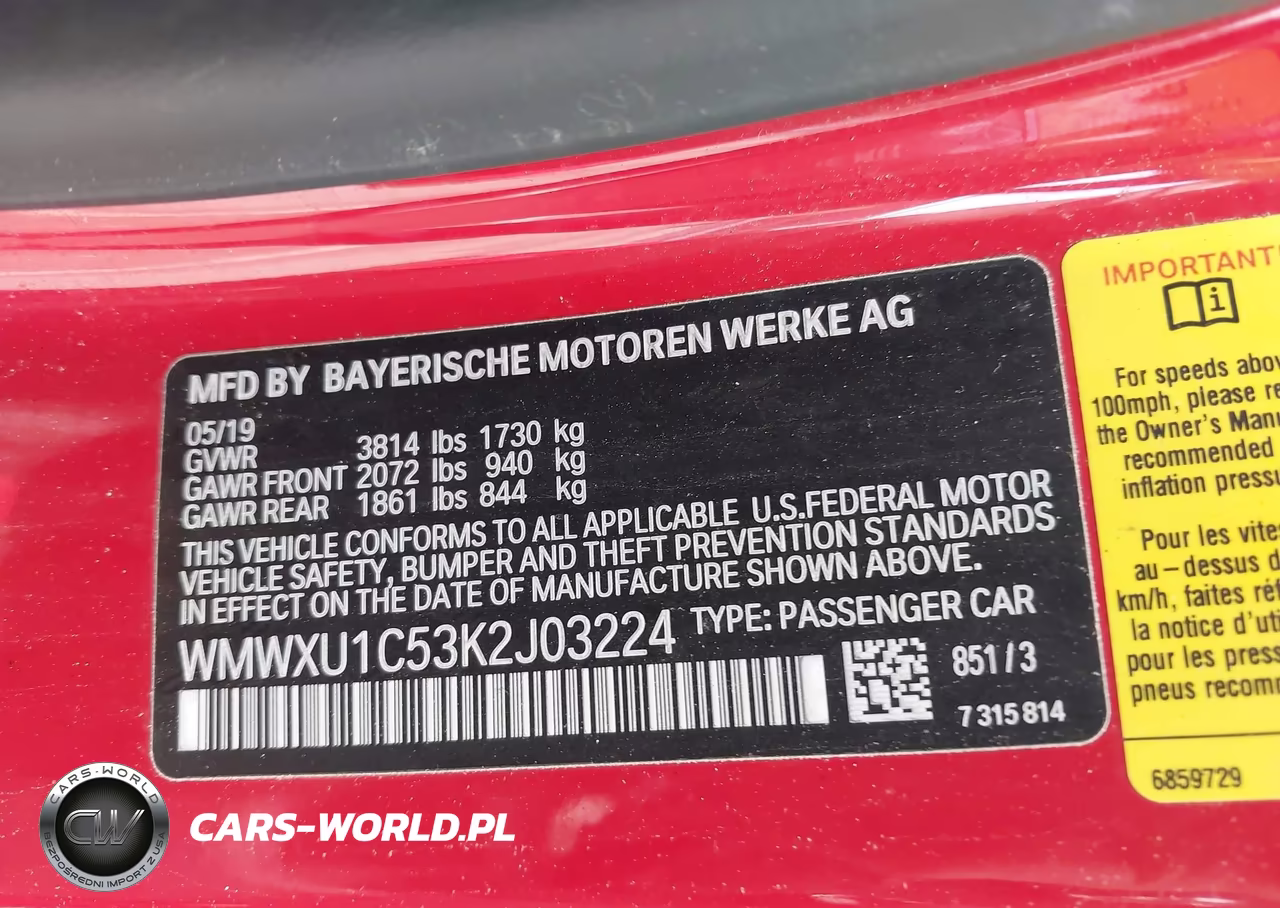 2019 Mini Hardtop Cooper VIN:WMWXU1C53K2J03224 - 9