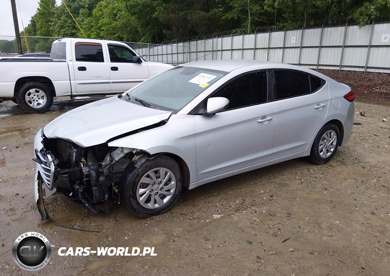 2018 Hyundai Elantra Se VIN:KMHD74LF0JU523853 - 2