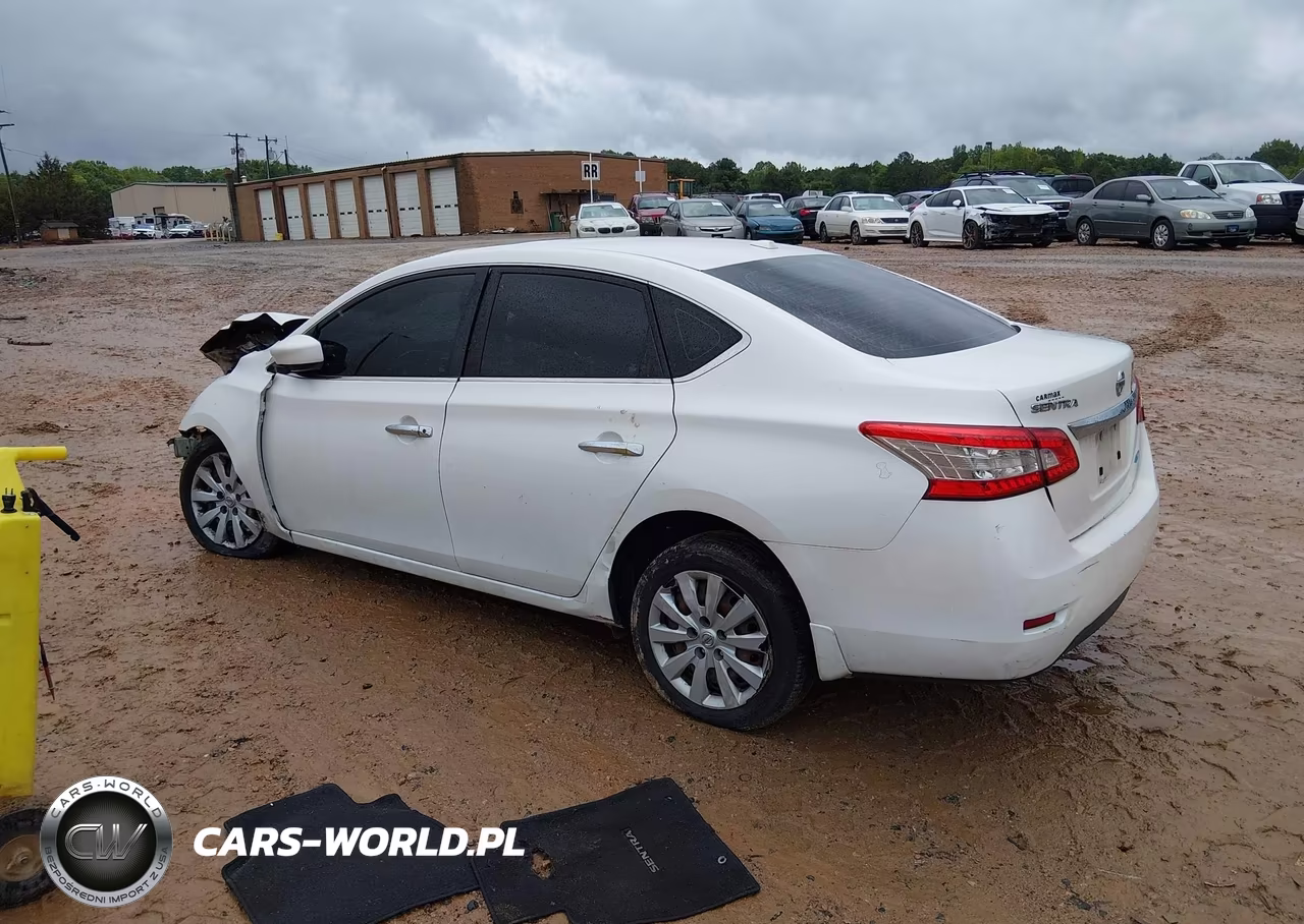 2013 Nissan Sentra Sv VIN:3N1AB7AP6DL749772 - 3