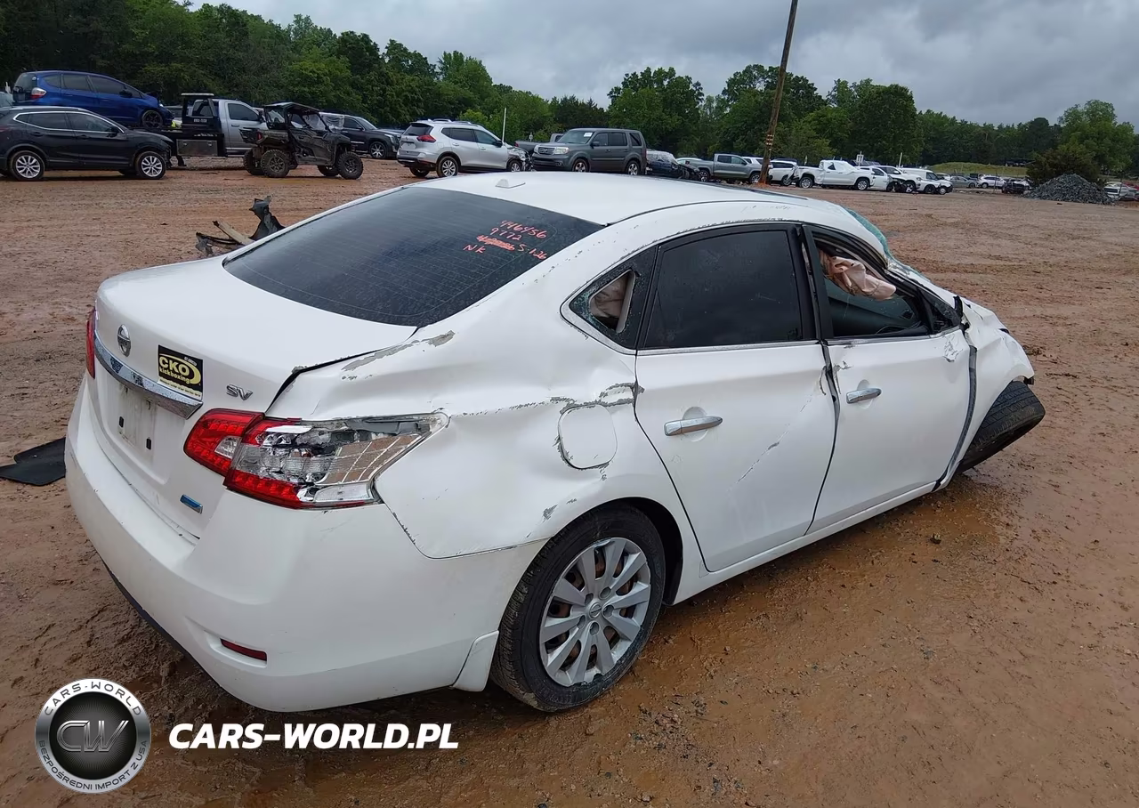 2013 Nissan Sentra Sv VIN:3N1AB7AP6DL749772 - 4