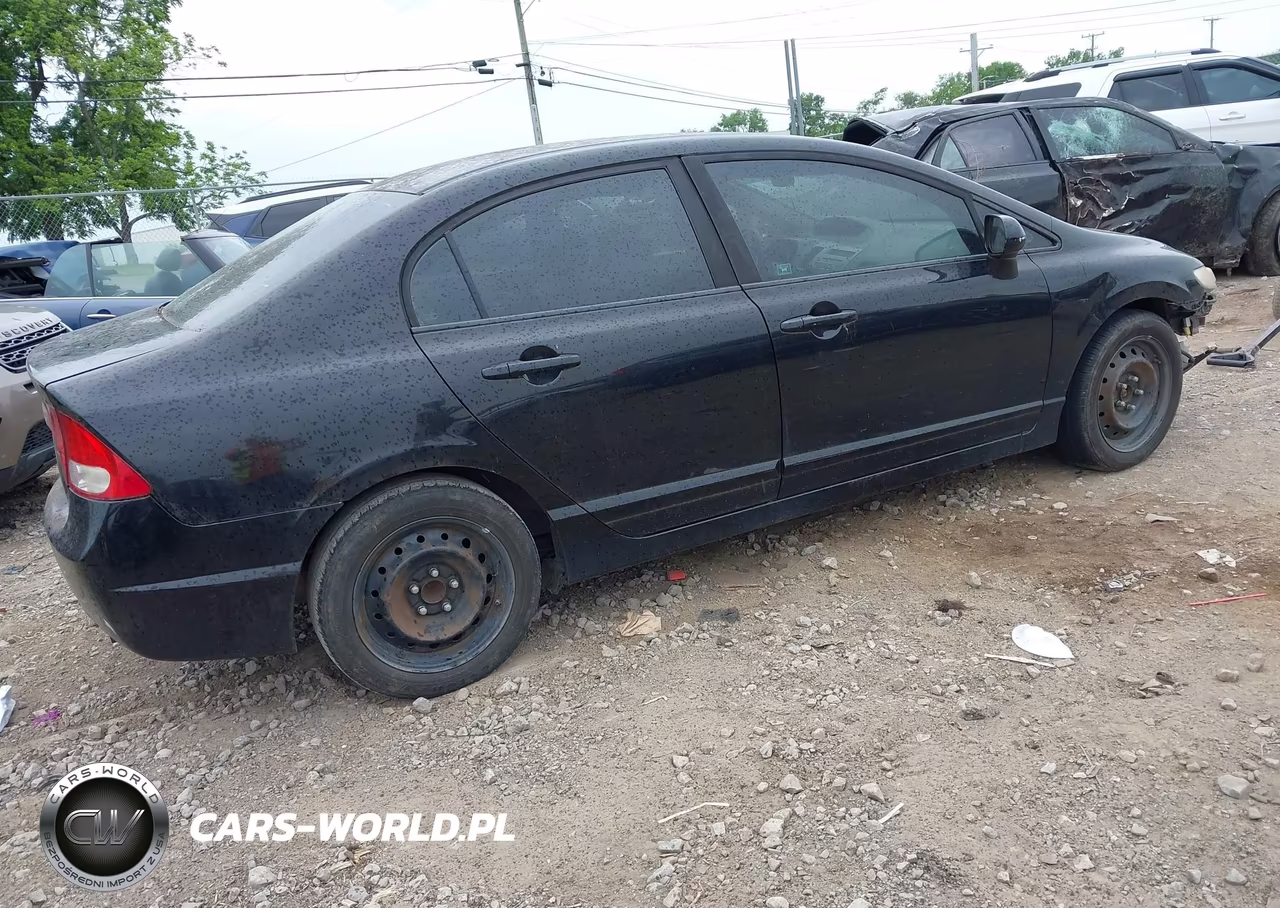 2010 Honda Civic Lx VIN:19XFA1F58AE016696 - 4