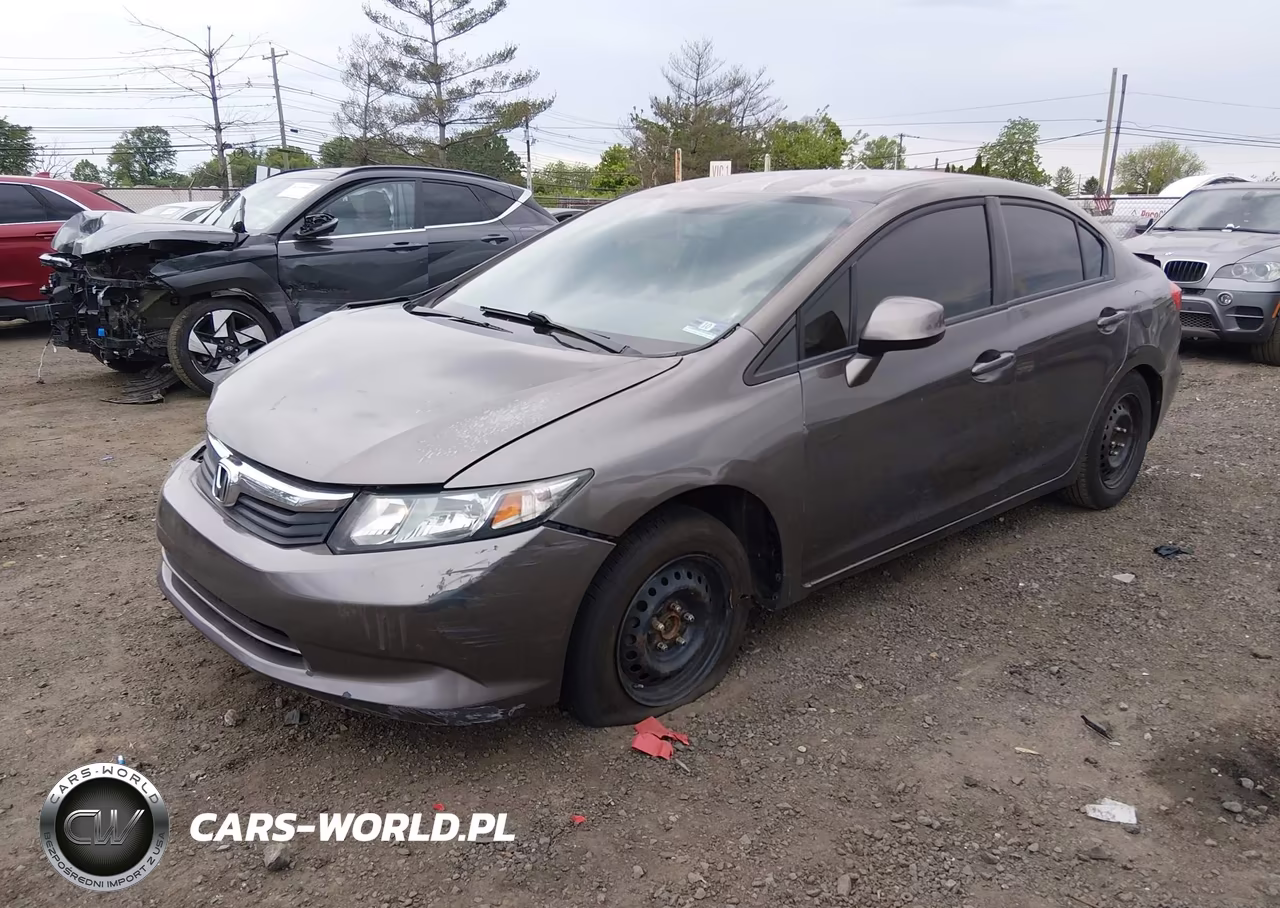 2012 Honda Civic Lx VIN:2HGFB2F50CH528822 - 2