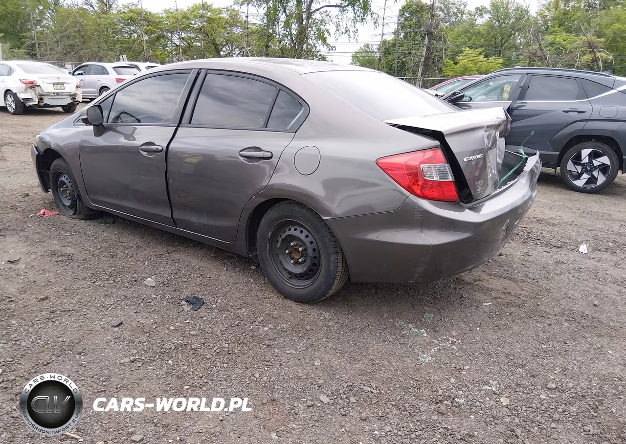 2012 Honda Civic Lx VIN:2HGFB2F50CH528822 - 3