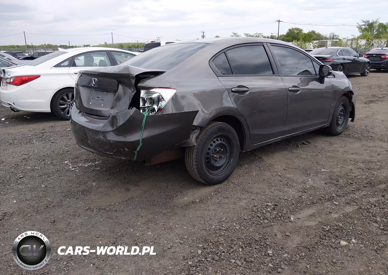 2012 Honda Civic Lx VIN:2HGFB2F50CH528822 - 4