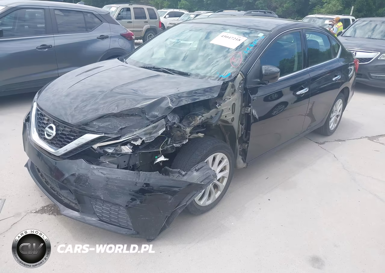 2019 Nissan Sentra Sv VIN:3N1AB7AP1KY286309 - 2