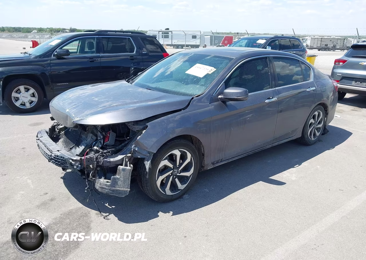2016 Honda Accord Ex-L VIN:1HGCR2F93GA246308 - 2