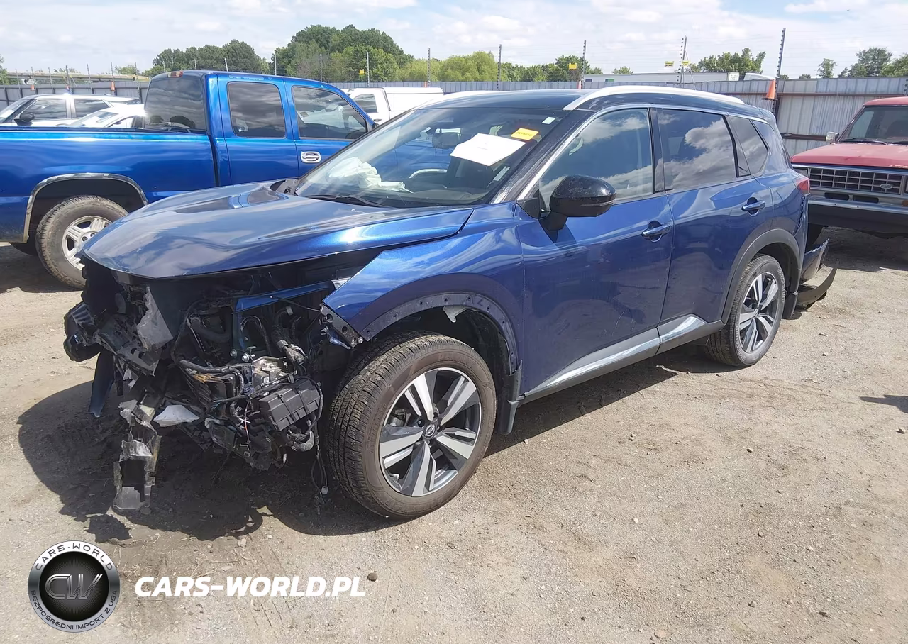 2023 Nissan Rogue Sl Fwd VIN:JN8BT3CA2PW418531 - 2