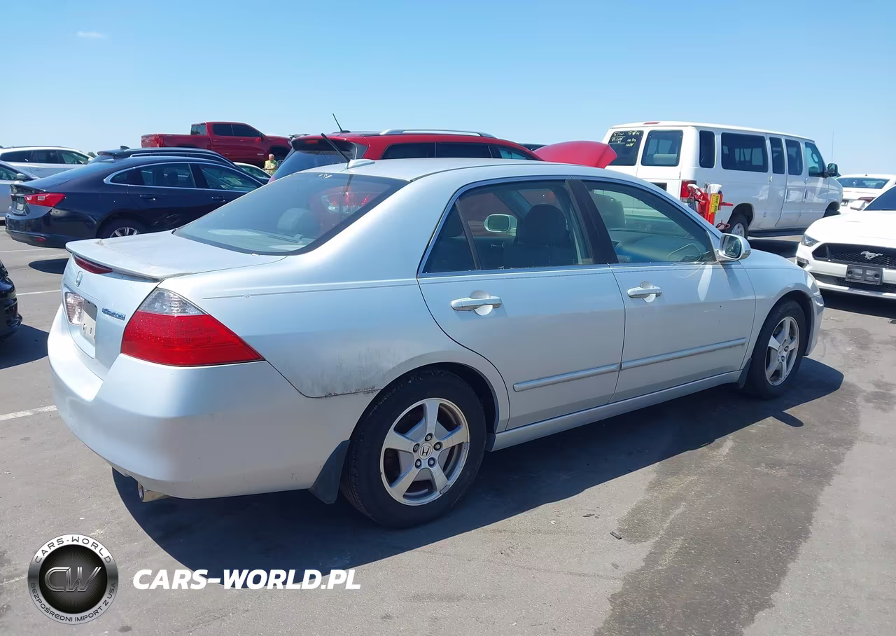 2007 Honda Accord Hybrid VIN:JHMCN364X7C003151 - 4