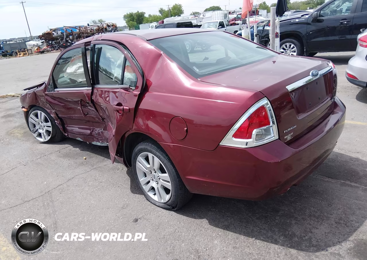 2007 Ford Fusion Sel VIN:3FAHP08107R103494 - 3