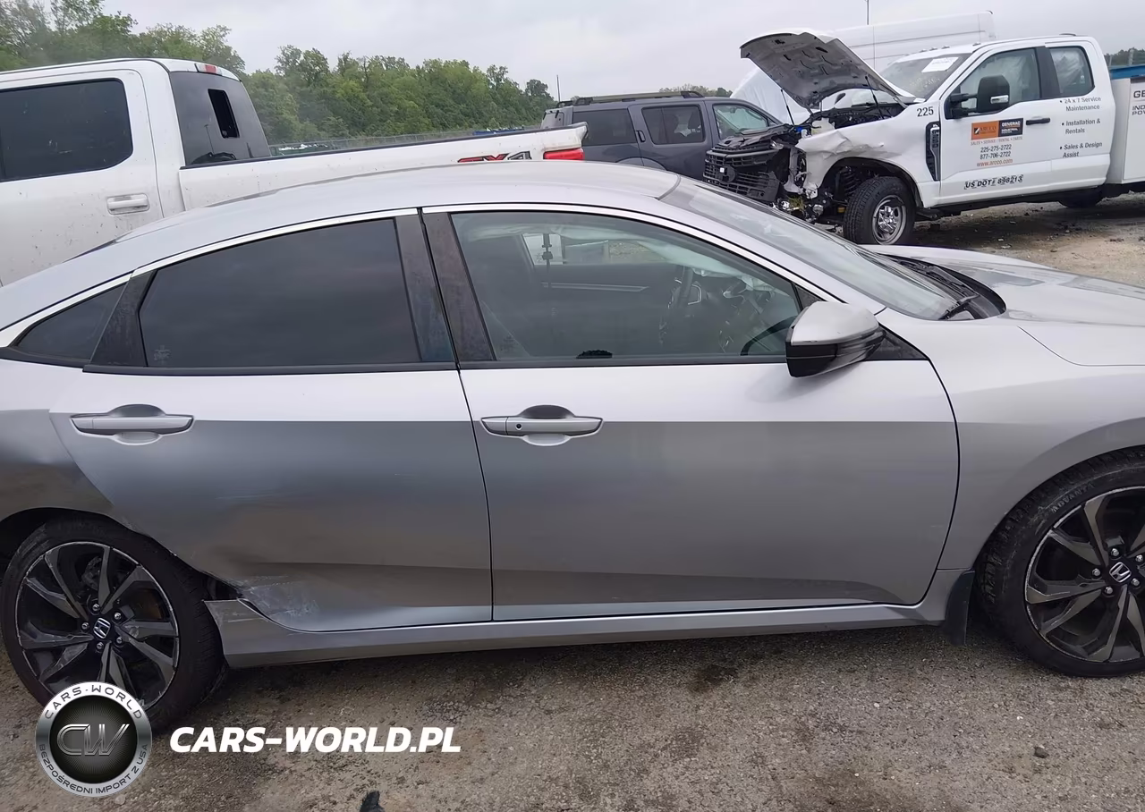 2019 Honda Civic Sport VIN:2HGFC2F82KH556093 - 13