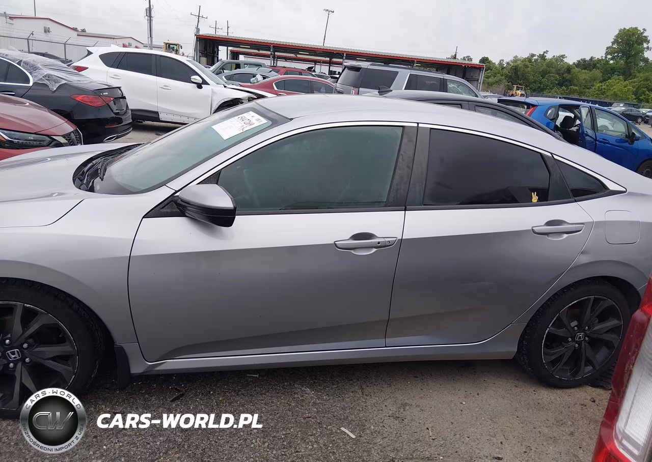 2019 Honda Civic Sport VIN:2HGFC2F82KH556093 - 14