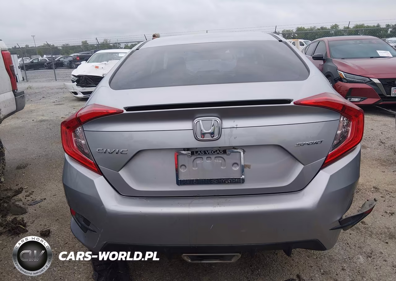 2019 Honda Civic Sport VIN:2HGFC2F82KH556093 - 16