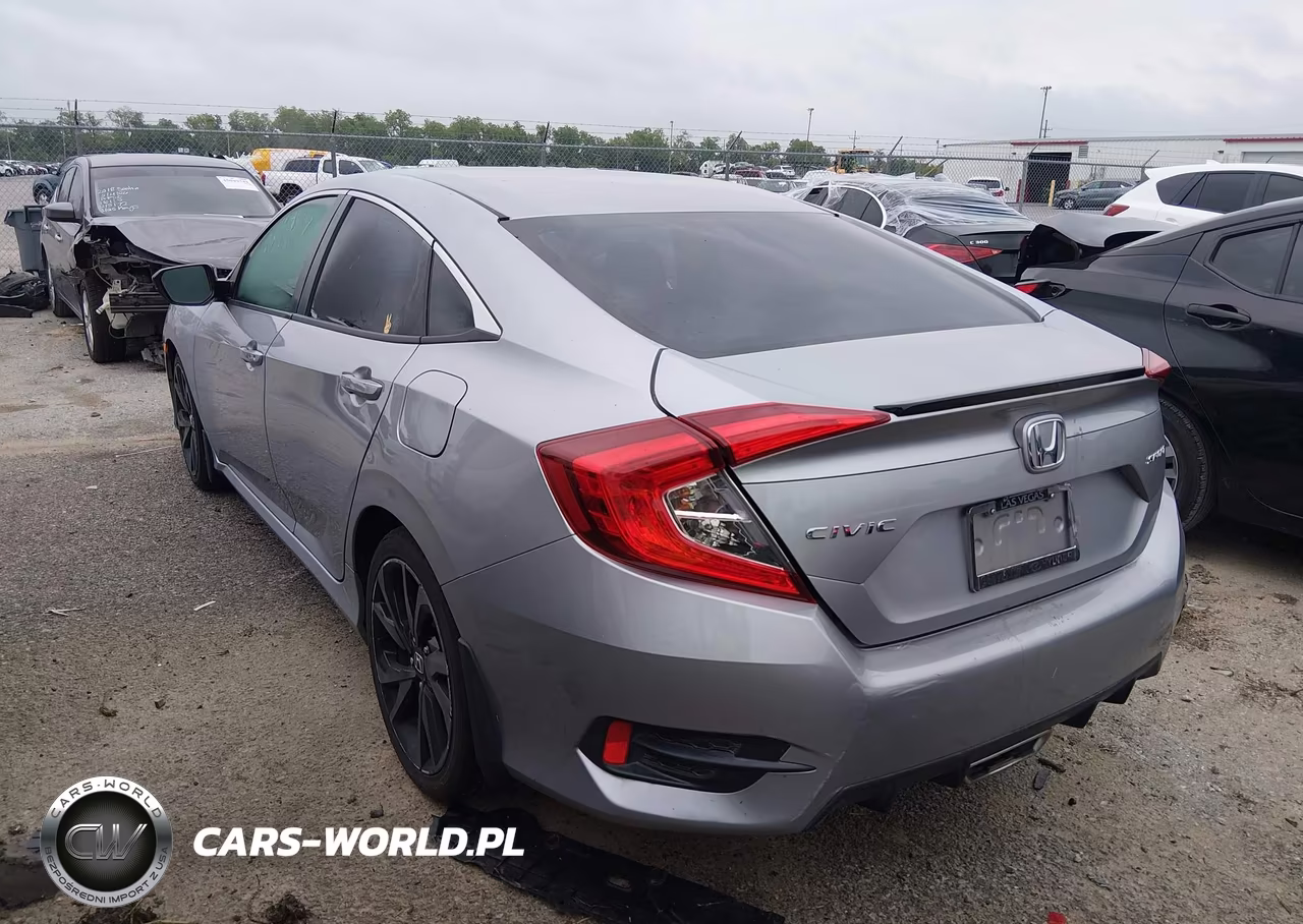 2019 Honda Civic Sport VIN:2HGFC2F82KH556093 - 3