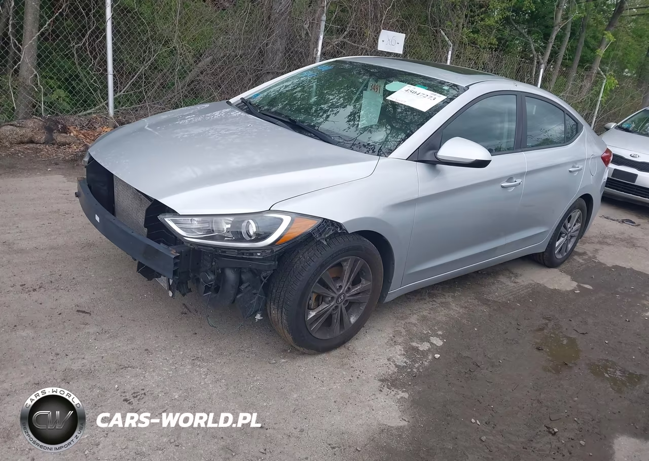 2018 Hyundai Elantra Value Edition VIN:KMHD84LF6JU492038 - 2