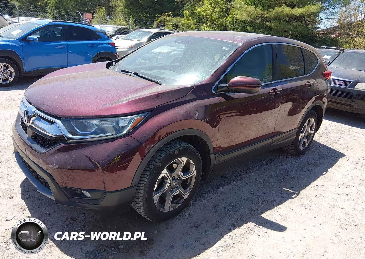 2017 Honda Cr-V Ex-L-Ex-L Navi VIN:5J6RW2H84HL011339 - 2