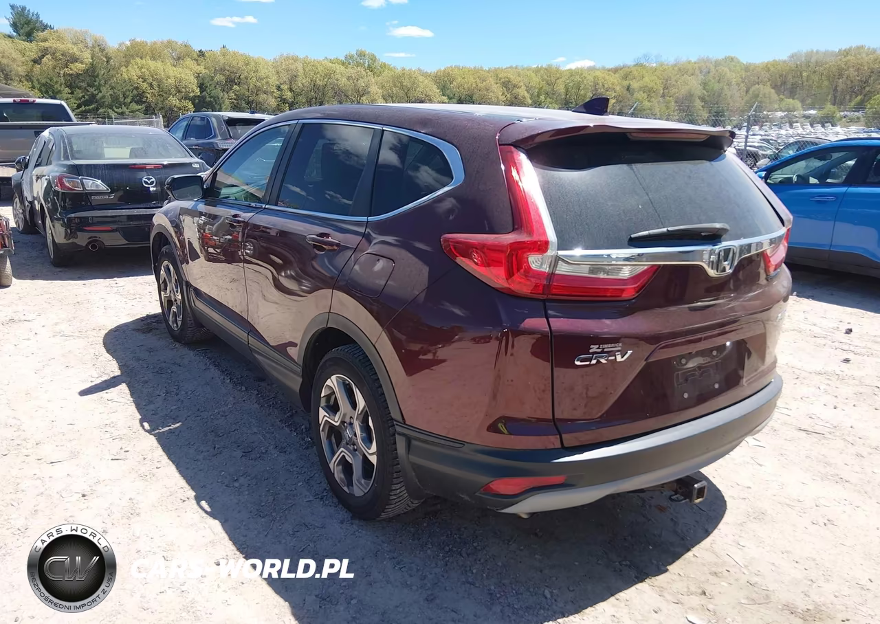 2017 Honda Cr-V Ex-L-Ex-L Navi VIN:5J6RW2H84HL011339 - 3