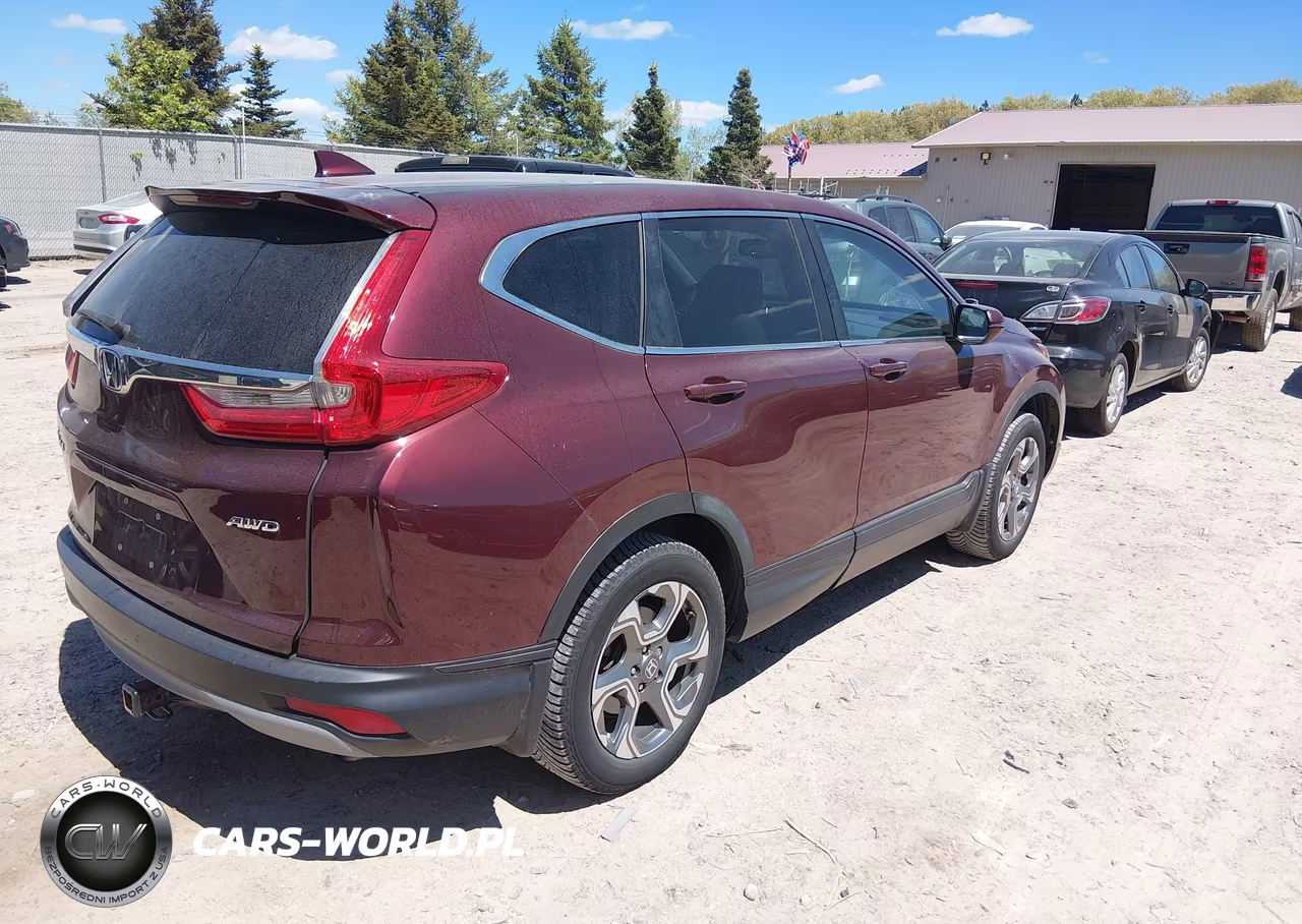 2017 Honda Cr-V Ex-L-Ex-L Navi VIN:5J6RW2H84HL011339 - 4