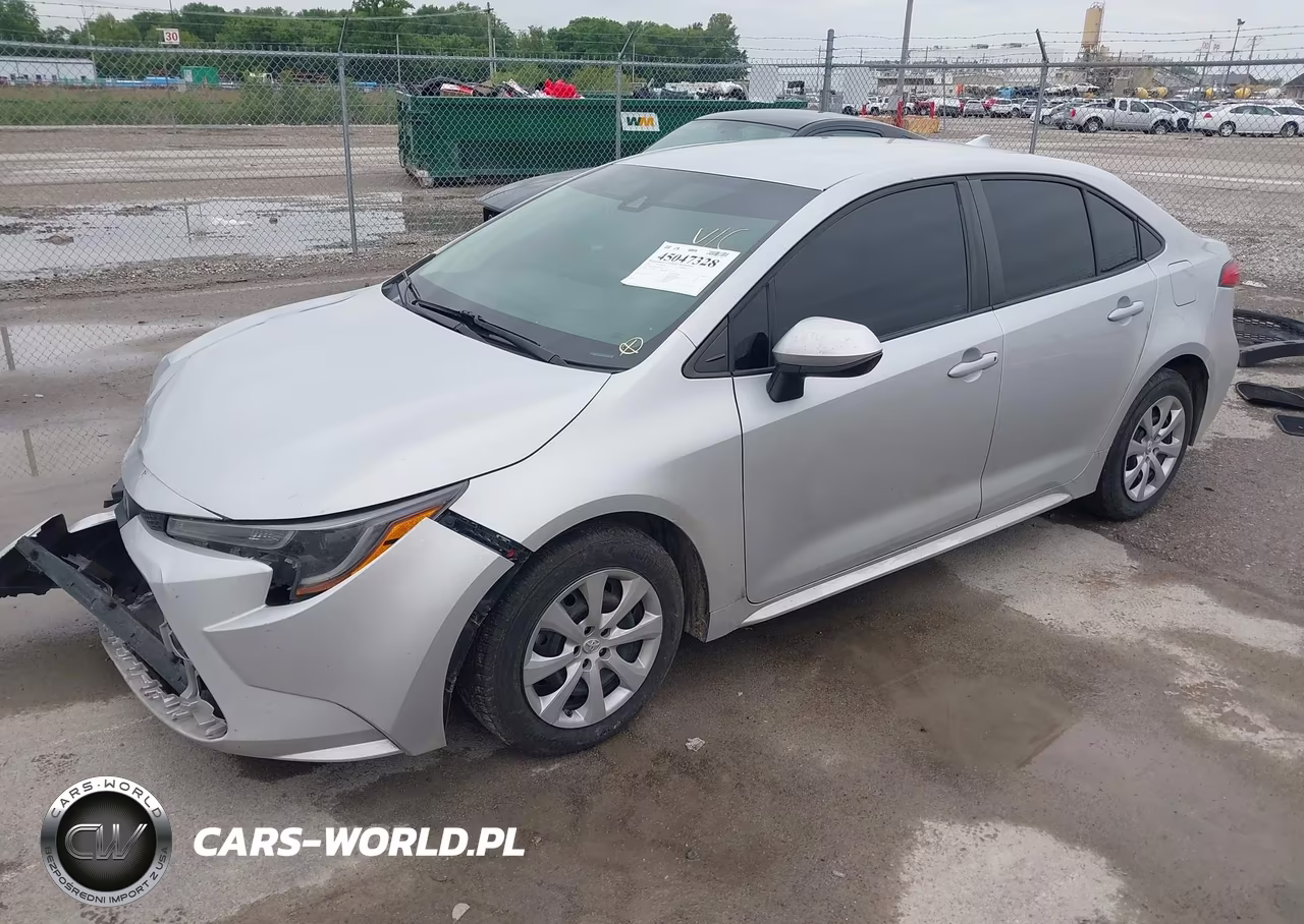 2021 Toyota Corolla Le VIN:5YFEPMAE9MP189259 - 2