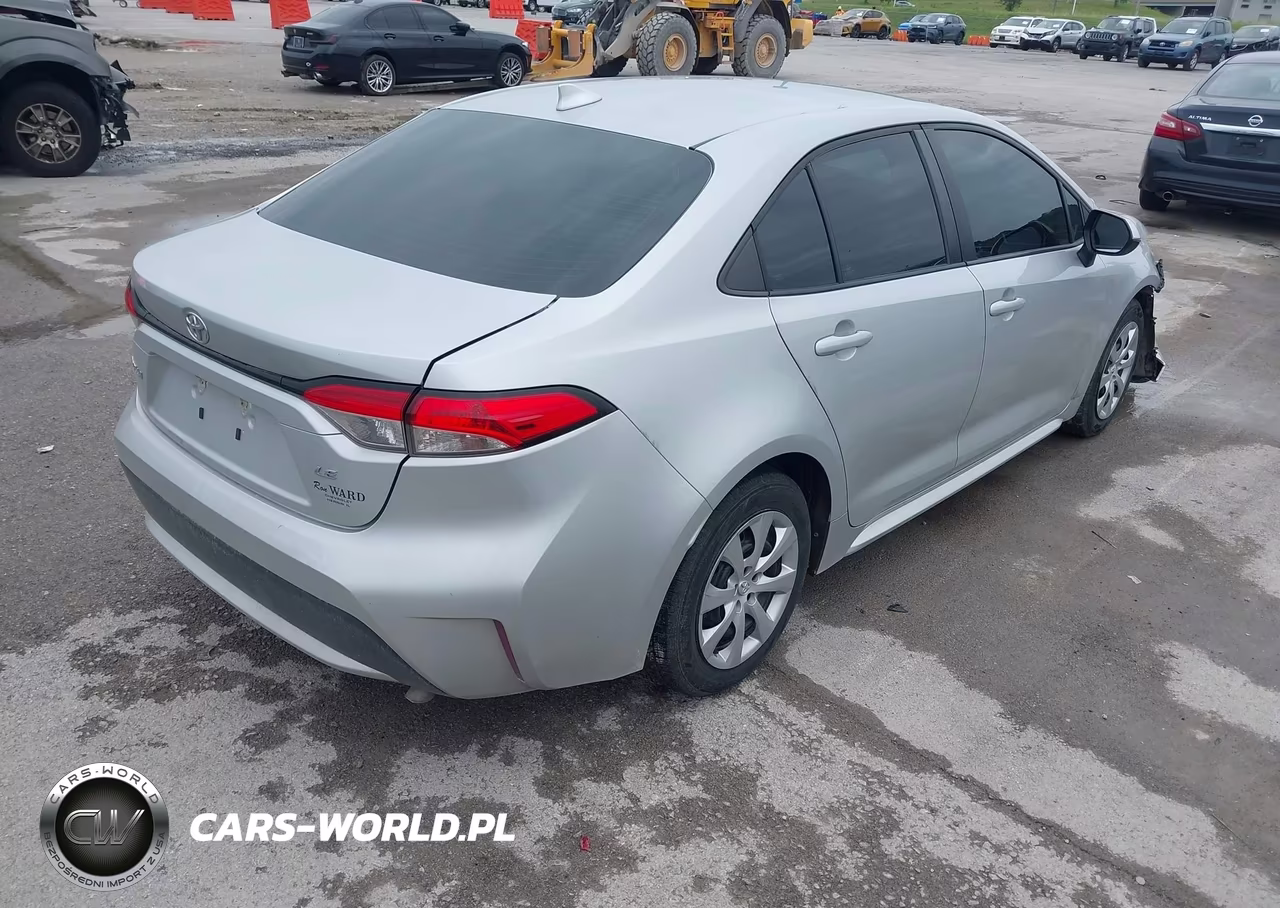 2021 Toyota Corolla Le VIN:5YFEPMAE9MP189259 - 4