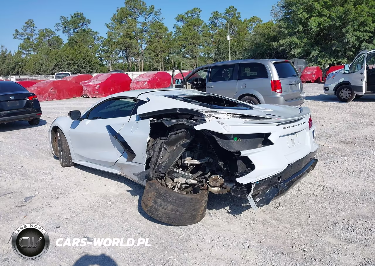 2024 Chevrolet Corvette Stingray Rwd 1Lt VIN:1G1YA2D46R5122119 - 3
