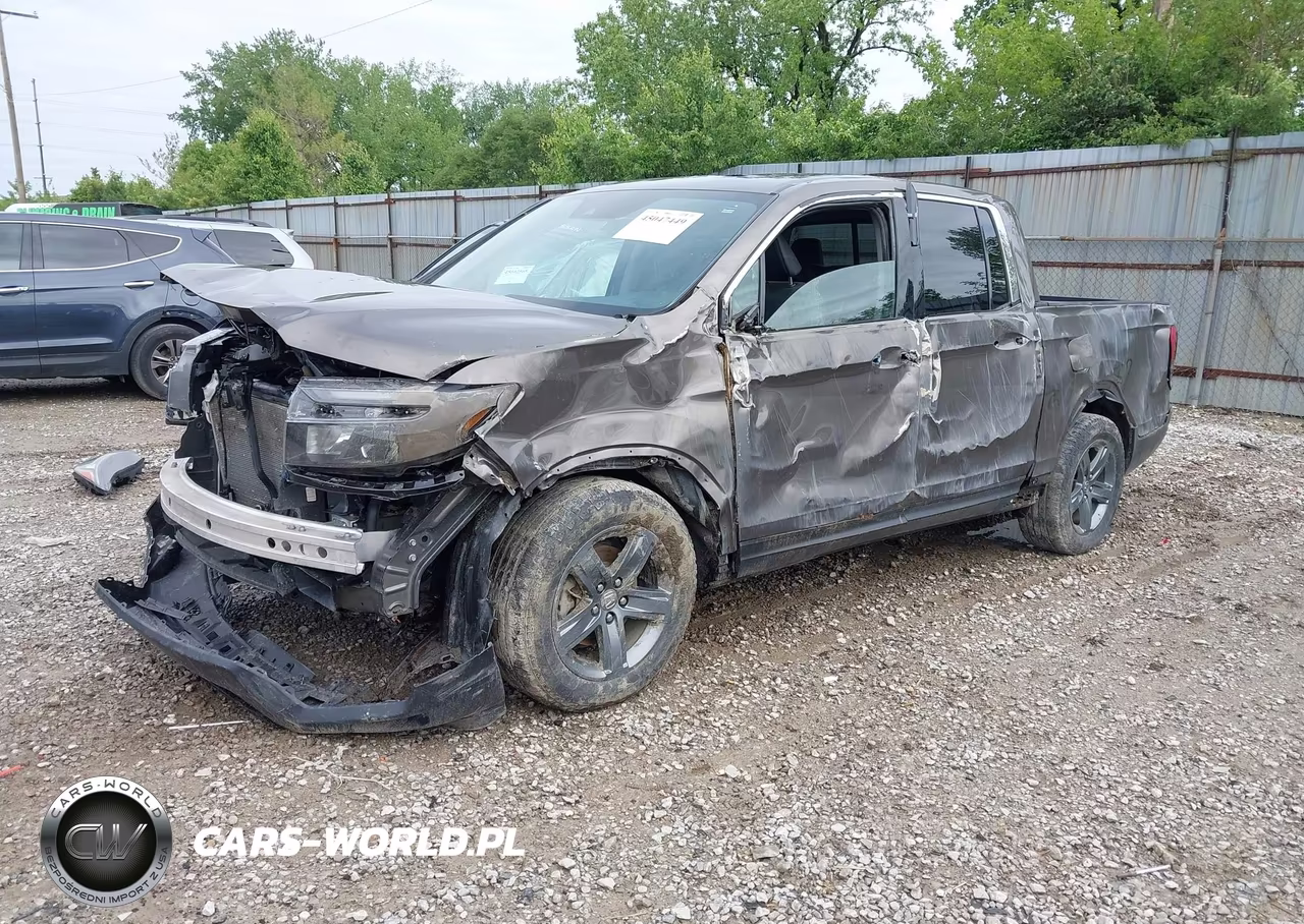 2023 Honda Ridgeline Rtl-E VIN:5FPYK3F7XPB000948 - 2
