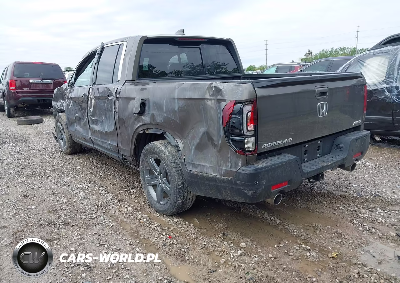 2023 Honda Ridgeline Rtl-E VIN:5FPYK3F7XPB000948 - 3