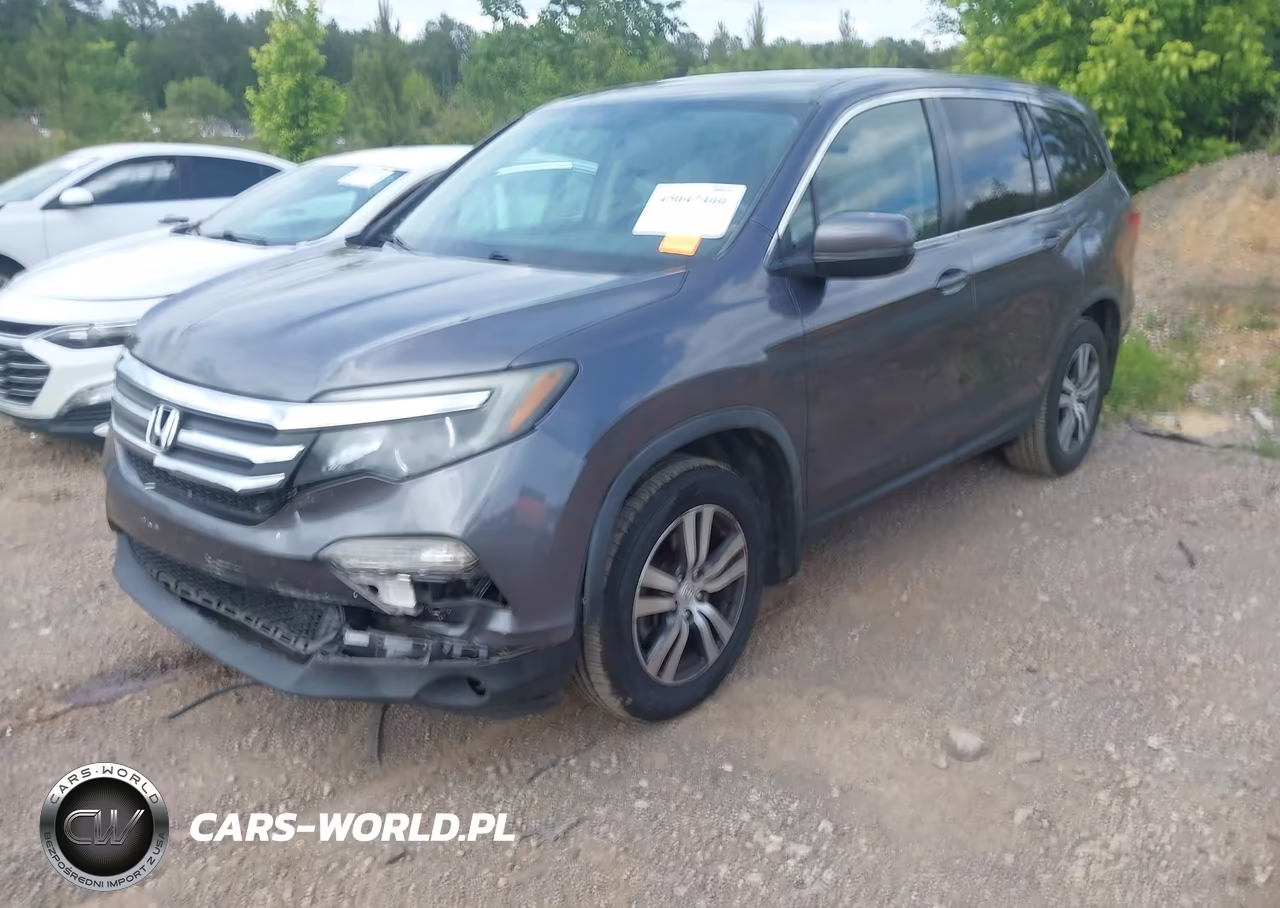 2017 Honda Pilot Ex-L VIN:5FNYF5H55HB031305 - 2