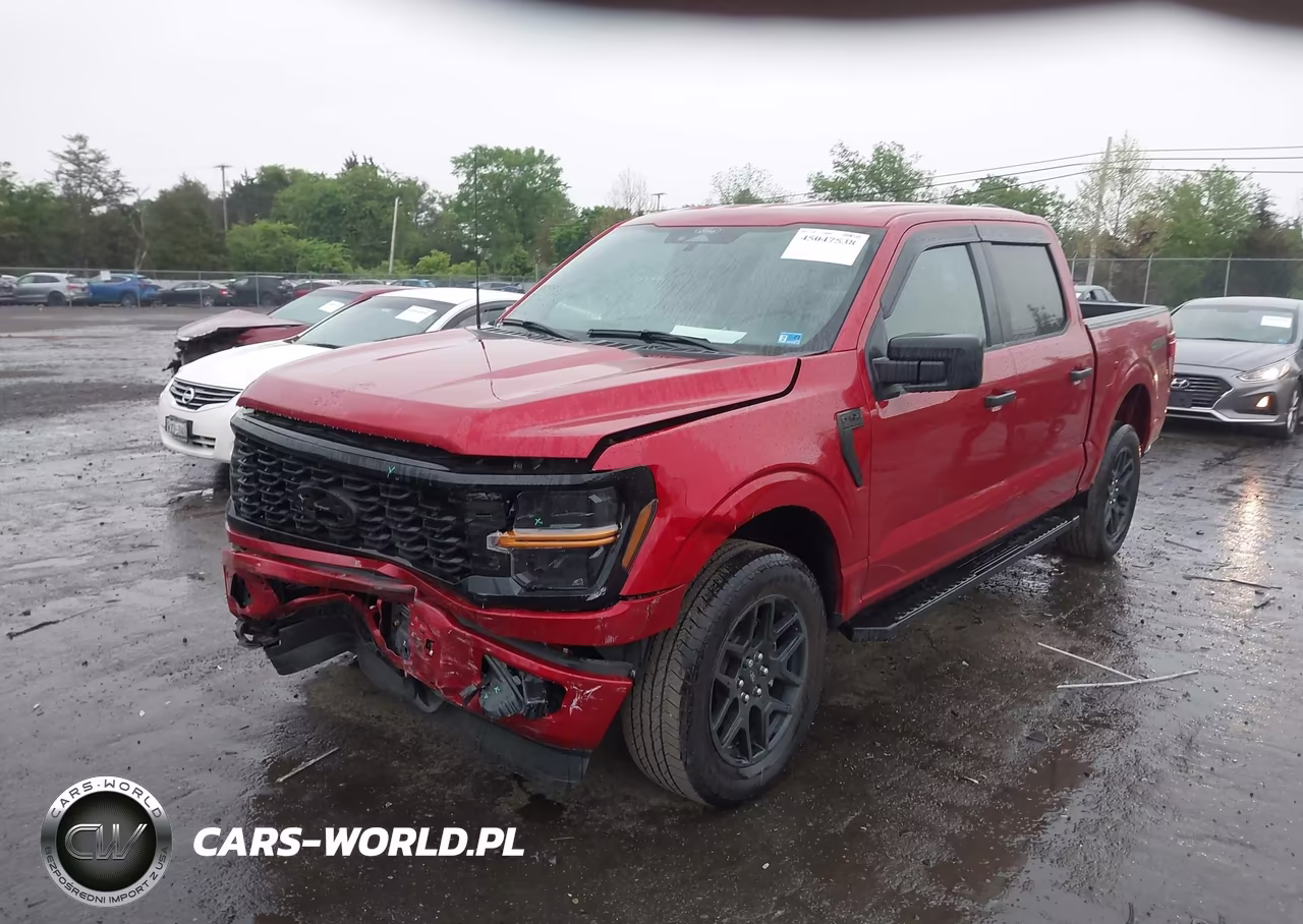 2024 Ford F-150 Stx VIN:1FTFW2L55RKE29387 - 2