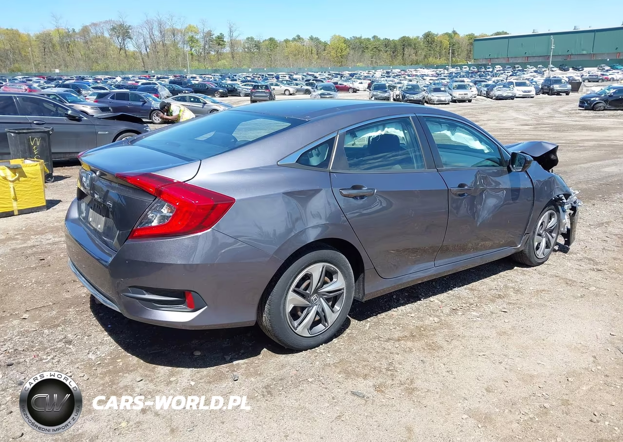 2020 Honda Civic Lx VIN:2HGFC2F61LH528849 - 4