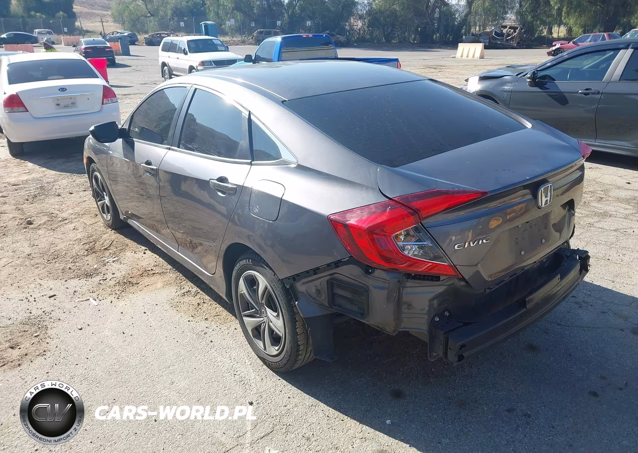 2021 Honda Civic Lx VIN:2HGFC2F62MH559996 - 3