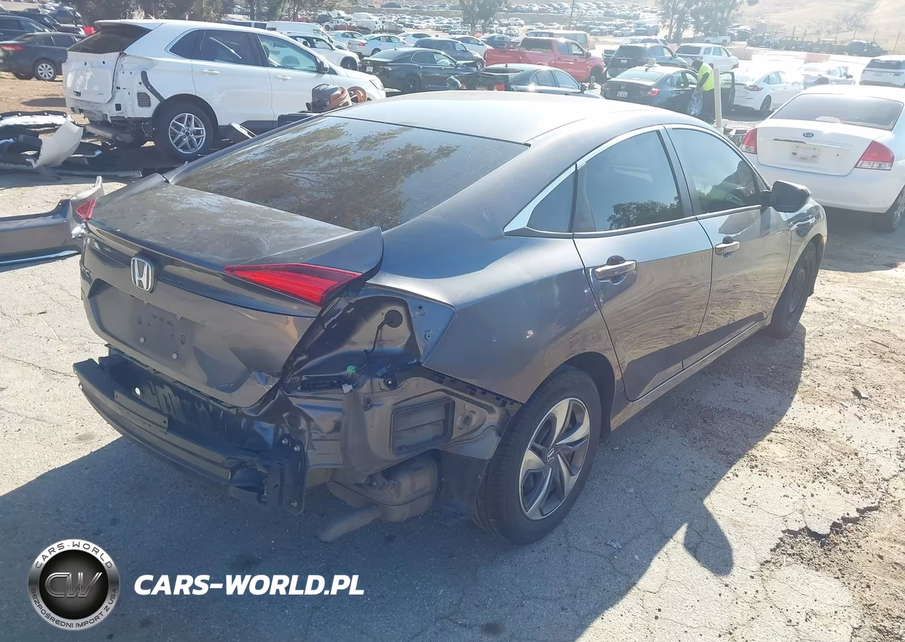 2021 Honda Civic Lx VIN:2HGFC2F62MH559996 - 4