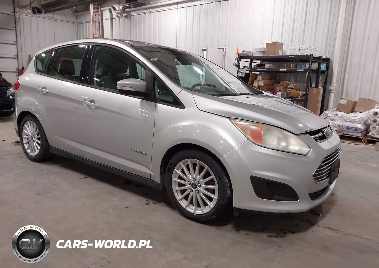 2013 Ford C-Max Hybrid Se VIN:1FADP5AU1DL504417 - 1