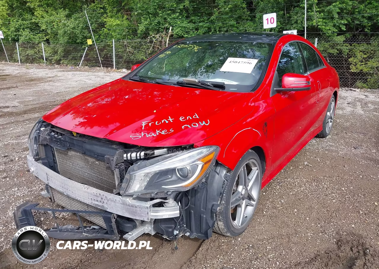 2014 Mercedes-Benz Cla 250 VIN:WDDSJ4EB8EN040141 - 2