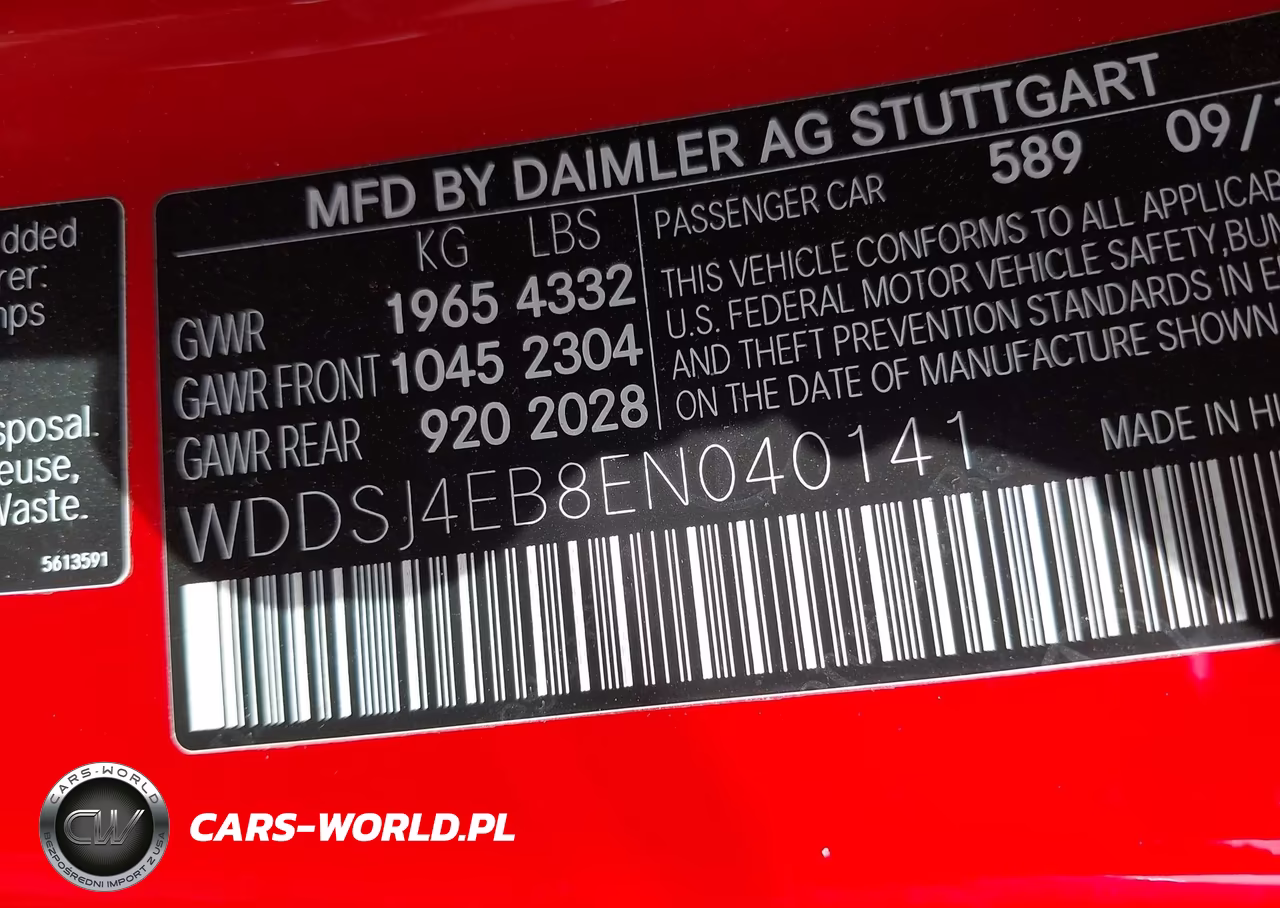 2014 Mercedes-Benz Cla 250 VIN:WDDSJ4EB8EN040141 - 9