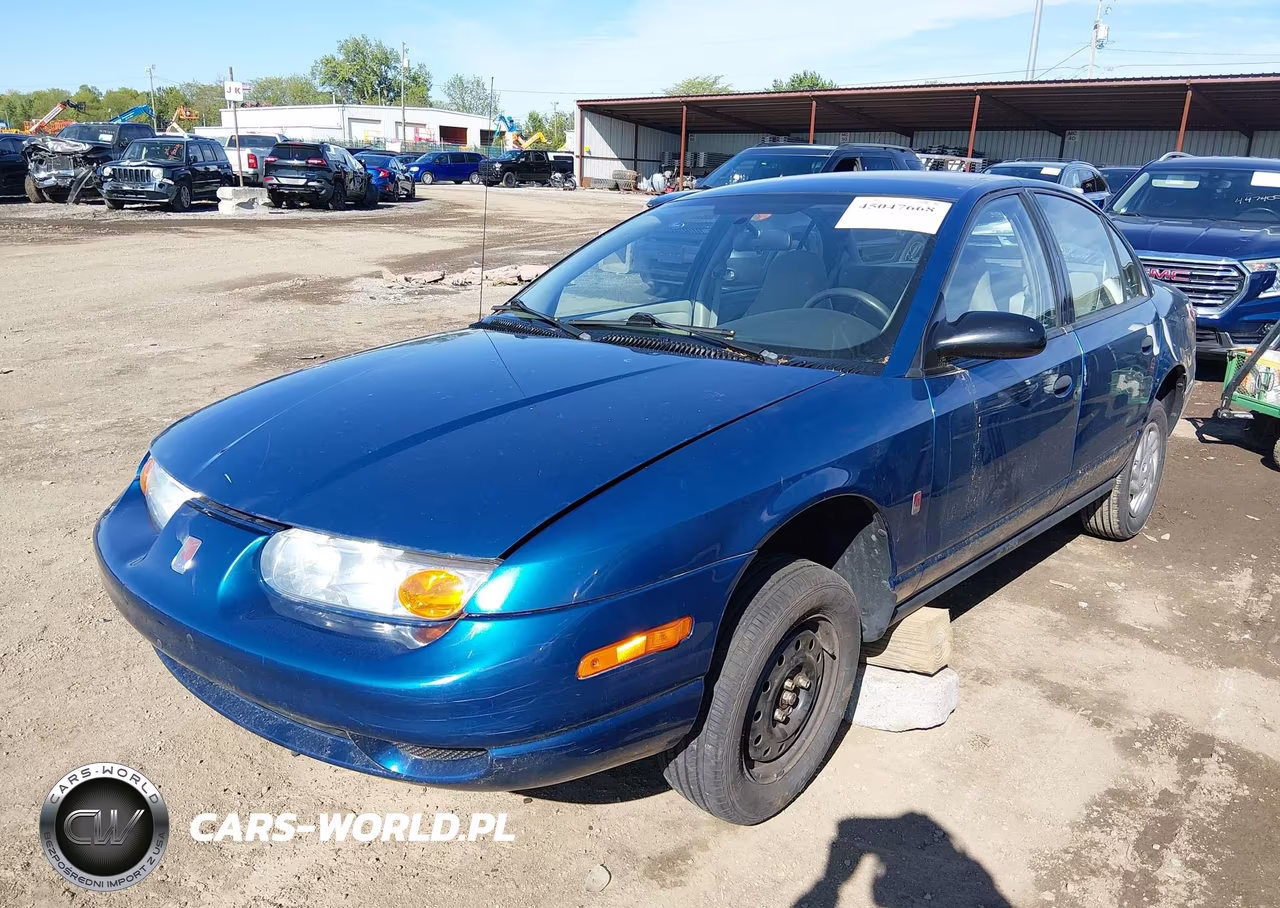 2001 Saturn Sl VIN:1G8ZF52891Z314596 - 2