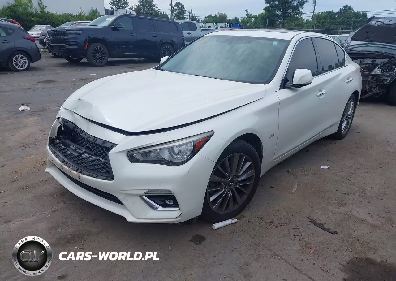 2018 Infiniti Q50 2.0T Luxe VIN:JN1CV7AR8JM280249 - 2