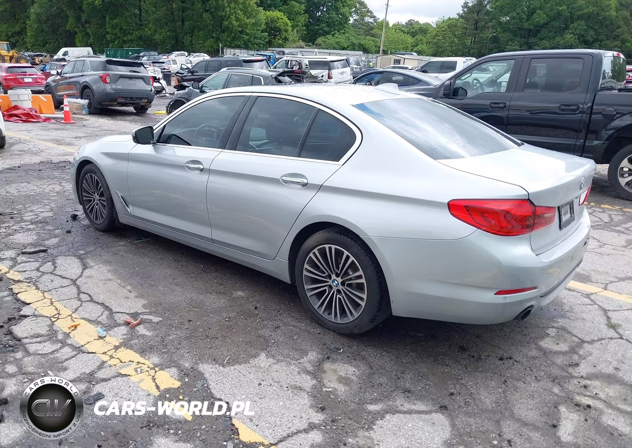 2018 BMW 530I VIN:WBAJA5C51JWA35733 - 3