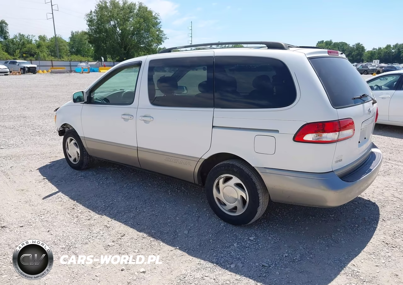 2002 Toyota Sienna Le VIN:4T3ZF13C62U491447 - 3