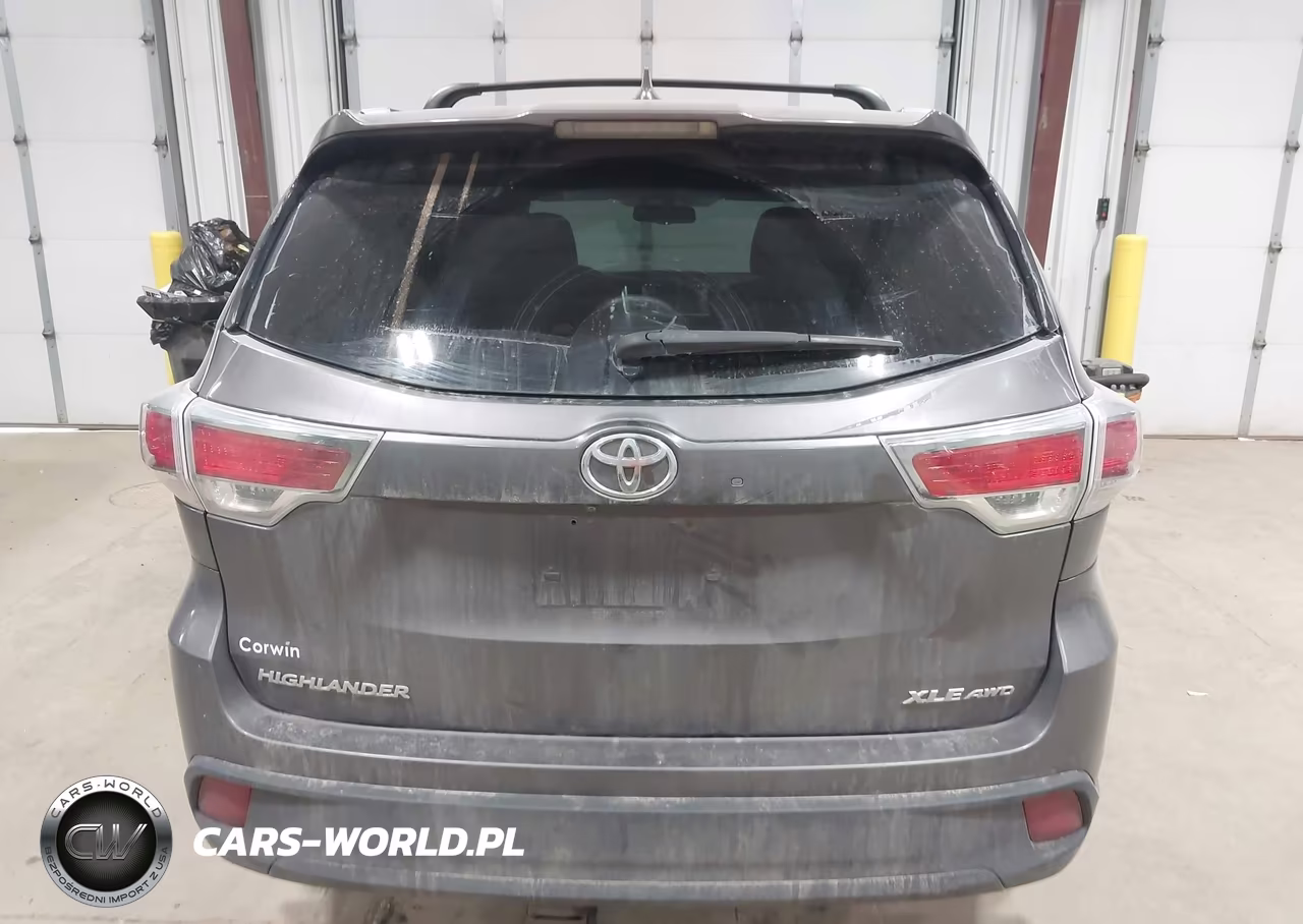 2015 Toyota Highlander Xle V6 VIN:5TDJKRFH9FS166877 - 16