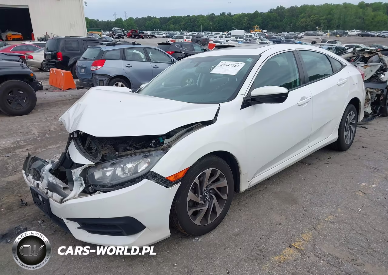 2018 Honda Civic Ex VIN:2HGFC2F7XJH547325 - 2