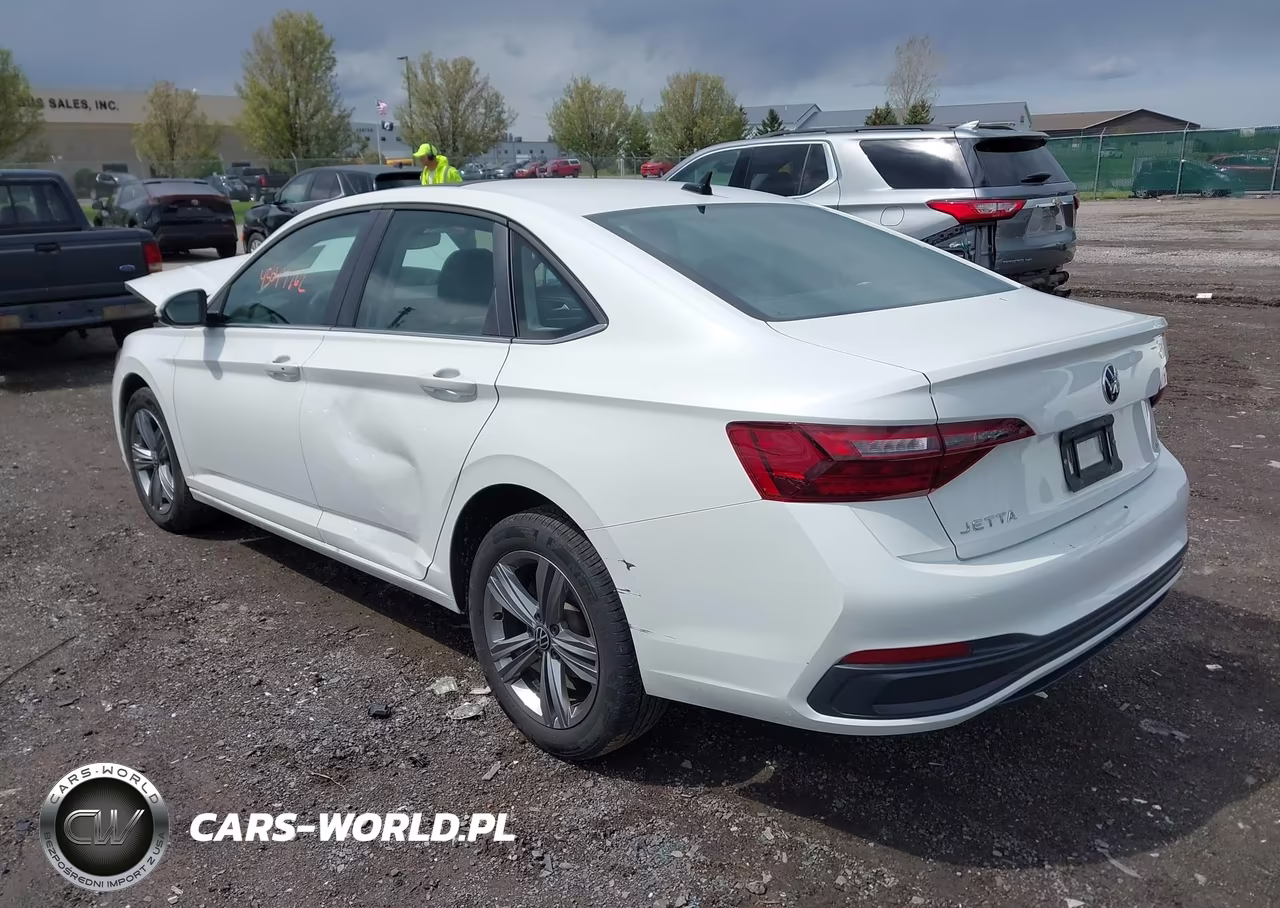2024 Volkswagen Jetta 1.5T Se VIN:3VW7M7BU8RM077167 - 3