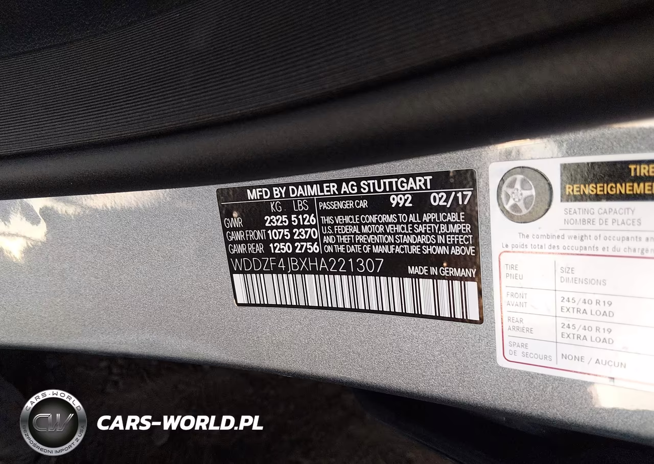 2017 Mercedes-Benz E 300 VIN:WDDZF4JBXHA221307 - 9